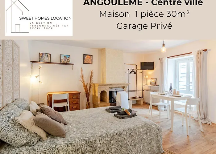 M1 Sweet Homes L Secteur Centre Remparts L Maison 1 Piece Avec Garage Prive - Animaux Acceptes Сasa de vacaciones